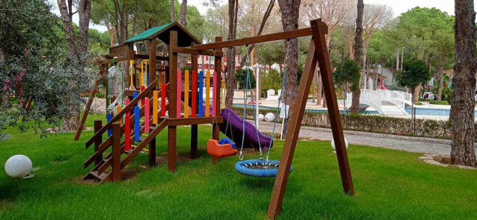 wooden playgrounds